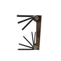 Jogo Chave Torx Canivete T9 a T40 Preta 8 Peças BFH2814 Bestfer