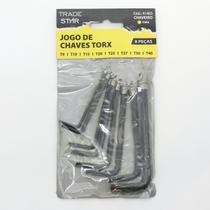 Jogo Chave Torx Chaveiro 8 Peças