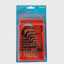 Jogo Chave Torx Crv Vazada Com 9 Pecas 5330 Lotus