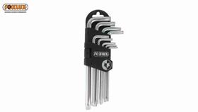 Jogo Chave Torx Foxlux Com 09 Peças Jogo Chave Torx Foxlux Com 09 Peças