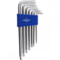 Jogo Chave Torx Lg Brasfort T09 T50 10Pc Jogo Chave Torx Lg Brasfort T09 T50 10Pc