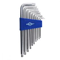 Jogo Chave Torx Lg Brasfort T10 T40 7Pc Jogo Chave Torx Lg Brasfort T10 T40 7Pc