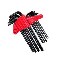 Jogo Chave Torx Longa Com Guia T8-T50 9 Peças Profissional CRV Corneta Cód.31.240.52 Jogo Chave Torx Longa Com Guia T8-T50 9 Peças Profissional CRV Corneta Cód.31.240.52