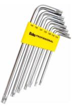 Jogo Chave Torx T10 A T40 Super Resistente Tipo L 7pçs