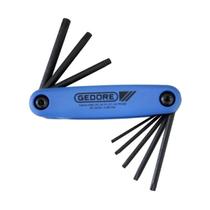 Jogo chave torx t9 a t40 43txscl-80 suporte