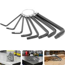 Jogo Chave Torx T9 - T40 Chaveiro 8 Peças Tradestar Jogo Chave Torx T9 - T40 Chaveiro 8 Peças Tradestar