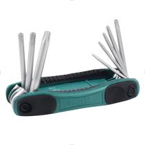 Jogo Chave Torx Tipo Canivete 8 peças ST09123SJ Sata