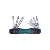 Jogo Chave Torx Tipo Canivete 8 Peças T9 a T-40 - ST09123SJ - Sata