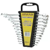 Jogo Chaves Combinada 12 Peças 6 a 22mm - Lotus