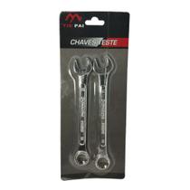 Jogo Chaves Combinada Inox - Xingu Jogo Chaves Combinada Inox - Xingu