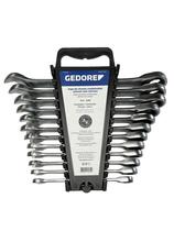 Jogo chaves combinadas com catraca 08-19mm 12 pecas gedore