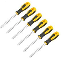 Jogo Chaves De Fenda 5/16''x8'' Cromo Vanádio C/ 6 Un Vonder