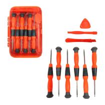 Jogo Chaves de Fenda de Precisão Multiuso 9 peças TRY-CC09