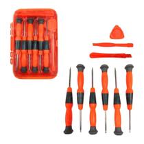 Jogo Chaves De Fenda De Precisão Multiuso 9 Peças Try-Cc09