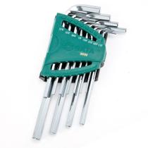 Jogo Chaves Hexagonais Longas em Polegadas com 12 Peças Sata