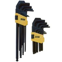 Jogo Chaves Hexagonal Ponta Bola Allen Torx Fertak 18 Pcs 2413 Jogo Chaves Hexagonal Ponta Bola Allen Torx Fertak 18 Pcs 2413