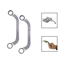 Jogo Chaves Meia Lua Estrela Starter 11-13mm 15-19mm Cromo