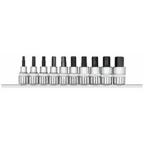 Jogo Chaves Soquete 1/2'' Hexagonais CRV 10 Pçeas 3300023 Gedore RED Jogo Chaves Soquete 1/2'' Hexagonais CRV 10 Pçeas 3300023 Gedore RED