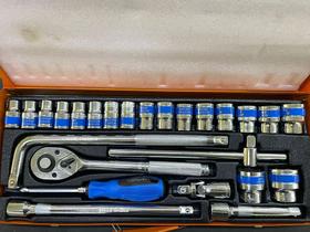 Jogo Chaves Soquete Sextavado Com 25 Pcs-1/2 - Victory King Jogo Chaves Soquete Sextavado Com 25 Pcs-1/2 - Victory King