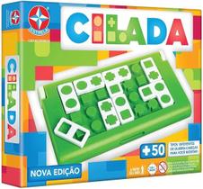 Jogo Cilada - Desafio de Estratégia com 25 Peças Jogo Cilada - Desafio de Estratégia com 25 Peças