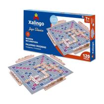 Jogo Clássico Palavras Cruzadas 120 Peças Xalingo 6025.4 Jogo Clássico Palavras Cruzadas 120 Peças Xalingo 6025.4