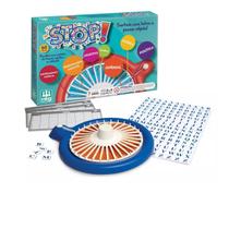 Jogo Classico Stop Pense Rápido Com Roleta Divertido NIG