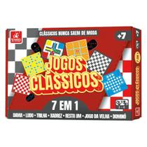 Jogo Clássicos 7 em 1 - Brincadeira de Criança