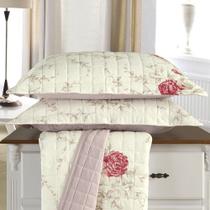 Jogo Cobre Leito King Dupla Face Malha Bbc Bege Rose Jogo Cobre Leito King Dupla Face Malha Bbc Bege Rose