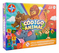 Jogo Código Animal 2 Jogadores 32 Peças Estrela Jogo Código Animal 2 Jogadores 32 Peças Estrela