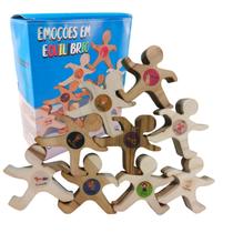 Jogo Cognitivo Emoções em Equilibrio para Autistas 11 peças