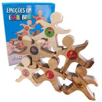 Jogo Cognitivo Emoções em Equilibrio para Autistas 6 peças Jogo Cognitivo Emoções em Equilibrio para Autistas 6 peças