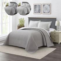 Jogo Colcha de Cama Queen Jacquard Eternity Premium 3 peças Jogo Colcha de Cama Queen Jacquard Eternity Premium 3 peças