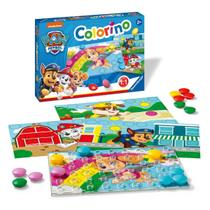 Jogo Colorino Ravensburger PAW Patrol com 13 pinos coloridos