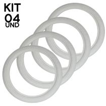 Jogo Com 04 Faixas Brancas Para Pneu Motoneta Aro 8 - Vespa