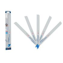 Jogo com 05 Lâminas Bosch S1237 BEF PRO MediumThick Metal Precise 300mm x 25mm para Serras Sabre 2 608 658 996 Jogo com 05 Lâminas Bosch S1237 BEF PRO MediumThick Metal Precise 300mm x 25mm para Serras Sabre 2 608 658 996
