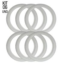 Jogo Com 06 Faixas Brancas Para Pneu Motoneta Aro 8 - Vespa