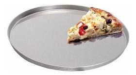 Jogo Com 10 Assadeira Forma Para Pizza 40 Cm Alumínio