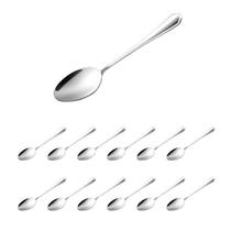 Jogo Com 12 Colher De Chá Em Aço Inox Com Acabamento Polido Jogo Com 12 Colher De Chá Em Aço Inox Com Acabamento Polido