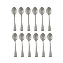 Jogo Com 12 Colheres de Chá Café e Sobremesa 11,5cm Aço Inox Jogo Com 12 Colheres de Chá Café e Sobremesa 11,5cm Aço Inox