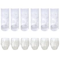 Jogo com 12 Copos Long Drink 485ml / Baixos 380ml - Pasabahce