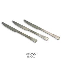 Jogo Com 12 Facas De Mesa Em Aço Inox - Fratelli