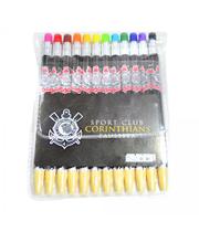Jogo Com 12 Lapiseiras De Cor Corinthians Jogo Com 12 Lapiseiras De Cor Corinthians