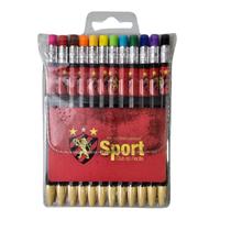 Jogo Com 12 Lapiseiras De Cor - Sport Recife