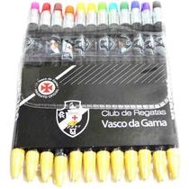 Jogo Com 12 Lapiseiras De Cor - Vasco