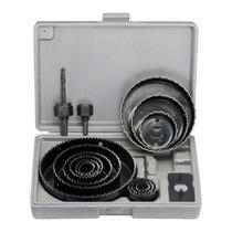 Jogo com 12 serras copo para madeira, 19 - 127 mm 4 acessorios//mtx