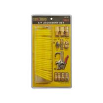 Jogo com 15 acessórios para ferramentas de ar - 1651051 - Crownman