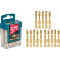 Jogo com 15 Pontas de Impacto Makita B-60523 Impact Gold 2 Phillips (5cm)