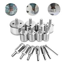 Jogo Com 16 Broca Diamantada Serra Copo Jogo De Broca 6-50Mm