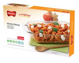 Jogo com 2 Assadeiras Retangulares Seletta 2,7 e 3,5 litros