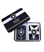 Jogo Com 2 Baralho Dentro Da Lata - Botafogo